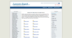 Desktop Screenshot of lawyers-search.com